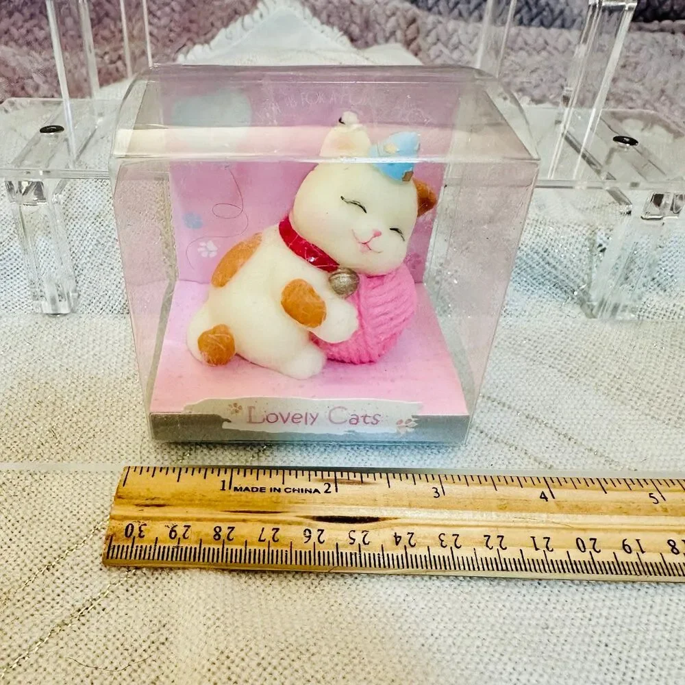 Kitty Cat Birthday Candles Cake Topper